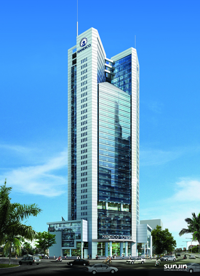 TỔ HỢP VĂN PHÒNG VÀ KINH DOANH THƯƠNG MẠI HANDICO (HANDICO TOWER)